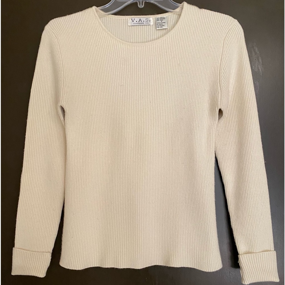 V.A.S. - Beige Long-sleeve Shirt
